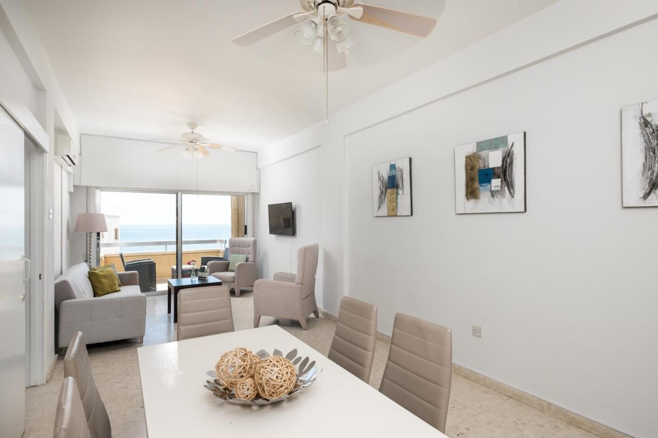 Apollon Sea View Beachfront Ap 302 Lárnaca Exterior foto